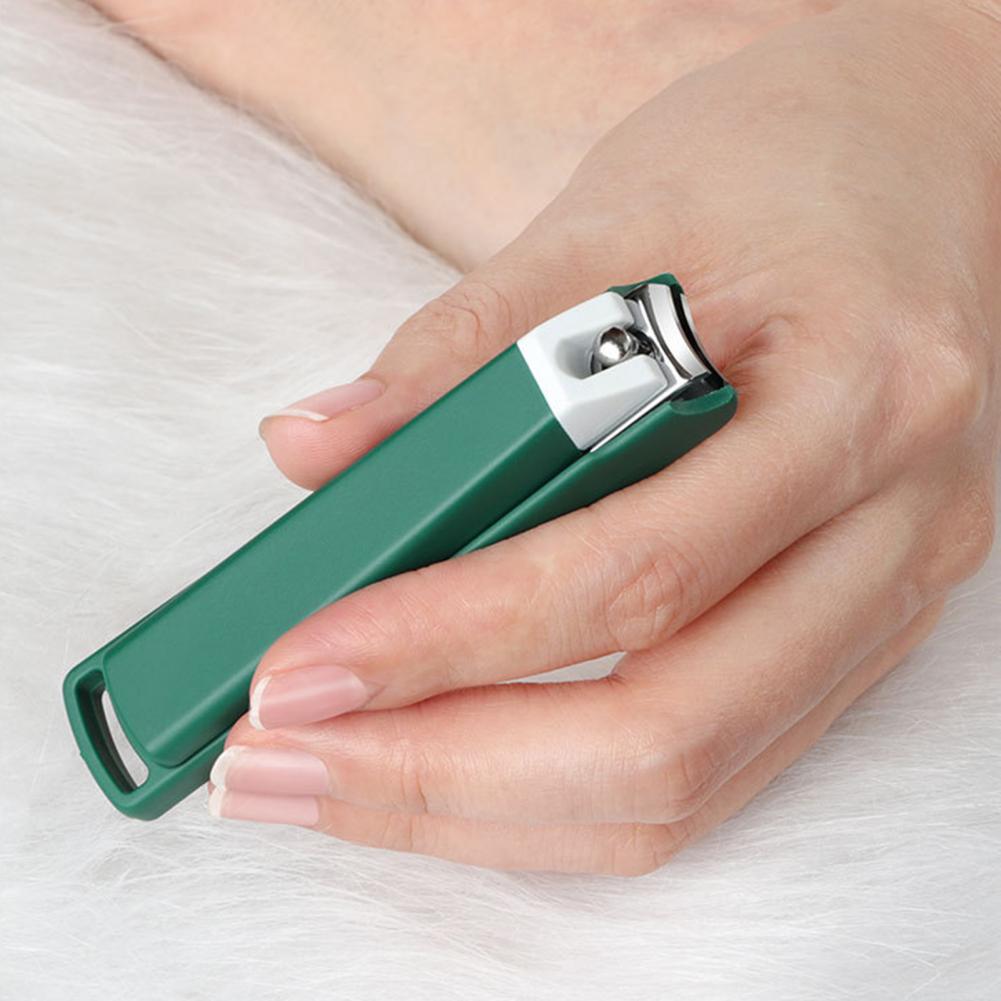 Effortless Clipping Washable Stainless Steel Fingernail Clippers Set with Nail File Manicure Tools