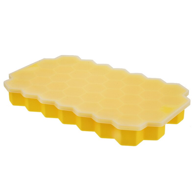1X1cm Silicone Ice Cream Maker Chocolate Mould Bar Drink Accessories Ice Cube Maker 150/160 Grid Ice Cube Tray Mold: Yellow