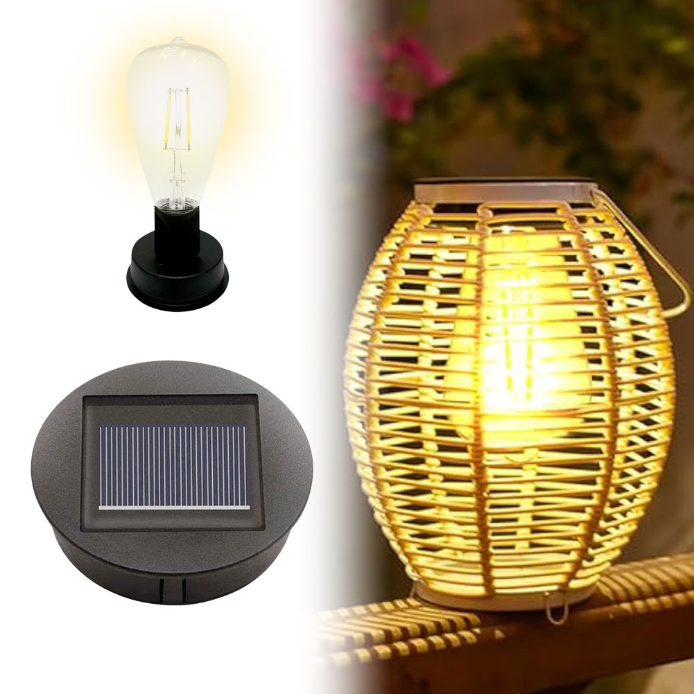 8Cm Zonne-Energie Lamp Basis Met Led Lamp Zonne-Verlichting Vervanging Ip44 Waterdichte Sfeer Versieren Lichthouder Voor Buiten Tuin
