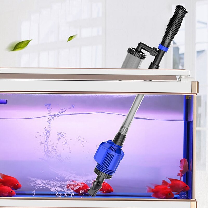 Efficiënte Elektrische Aquarium Water Verandering Pomp Cleaning Tools Water Changer Bodemreinigers Siphon Voor Aquarium Water Filter Pomp