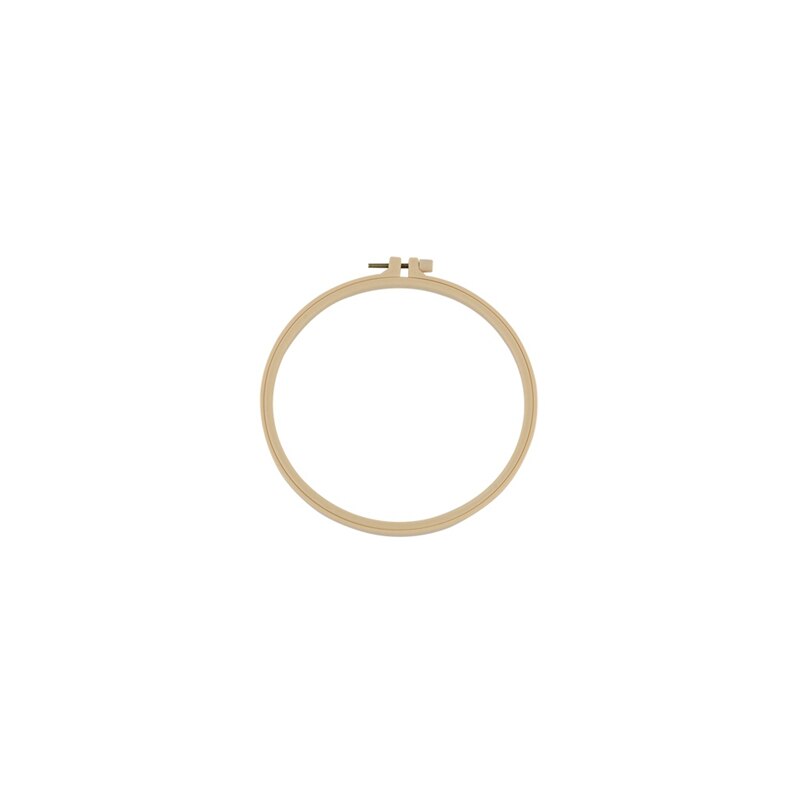 Grote gouden metalen hoepels voor het maken van 15cm macraméringen - Set van 6