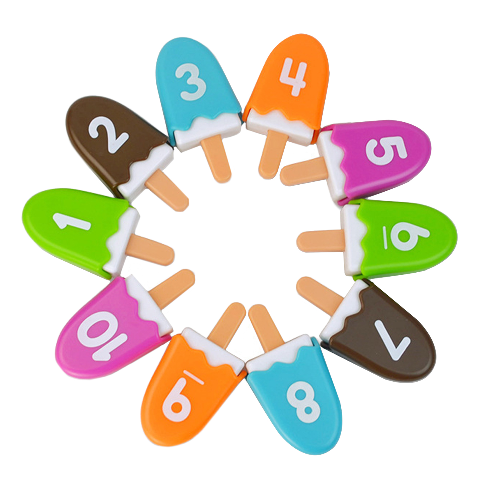 10 x Number Matching Game Number Matching Toys Preschool Educational Toys