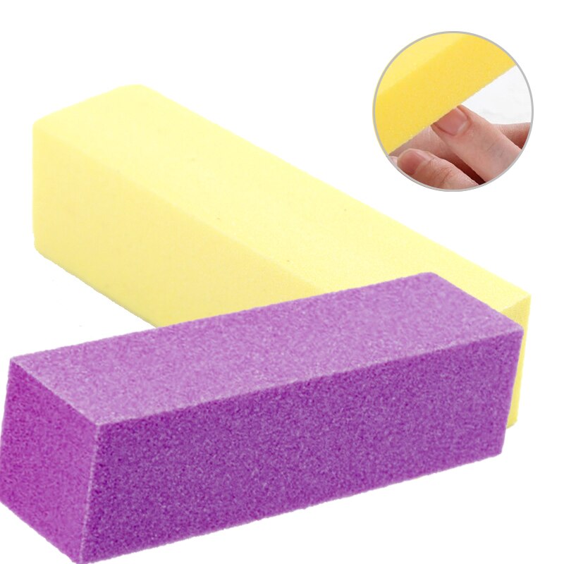 1 stücke Nail Puffer Datei Maniküre Pediküre Schleifen schleifen Polieren Block Profi UV Gel Nail art Dateien Werkzeuge Zubehör