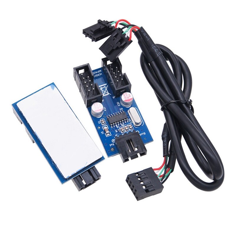 -9Pin USB Header Extension Kabel Karte Desktop 9-Pin USB HUB USB 2,0 9 Pin Stecker Adapter