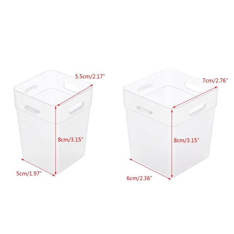 Refrigerator Side Door Classification Storage Box Kitchen Pantry Cabinet Food Container Organizer for Fruit Yogurt Snacks Home