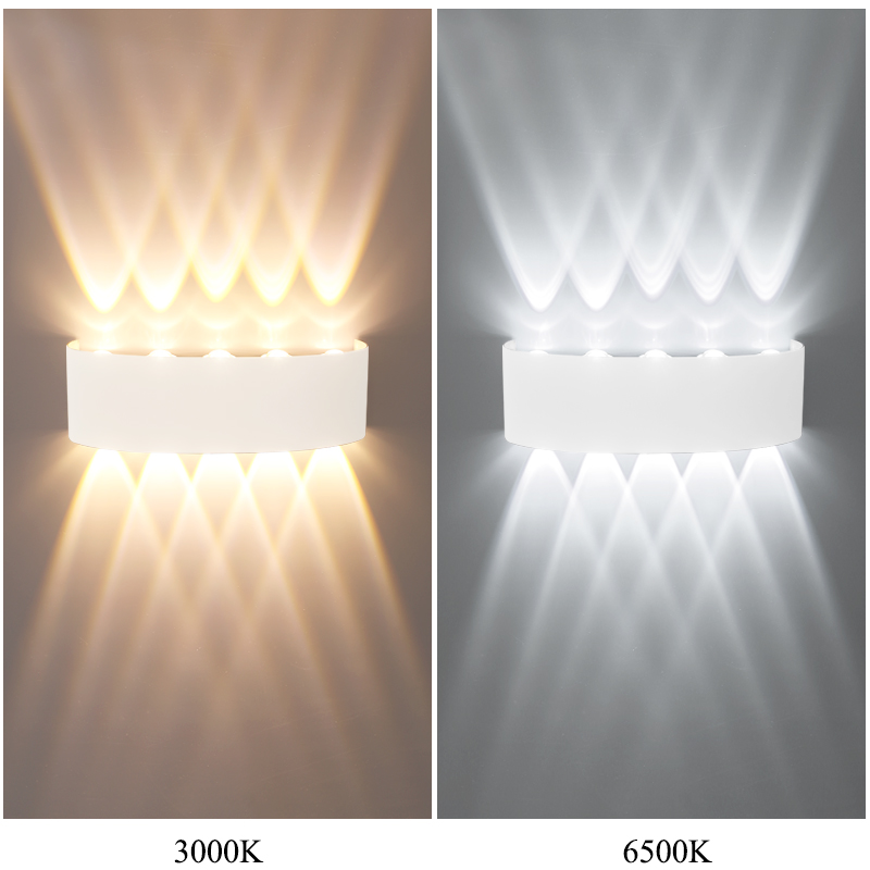 Telescoop Led Wandlamp ABS Outdoor IP65 Waterdichte Witte Wandlamp Voor Huis Villa Tuin Binnenplaats Veranda Trap Gang Licht