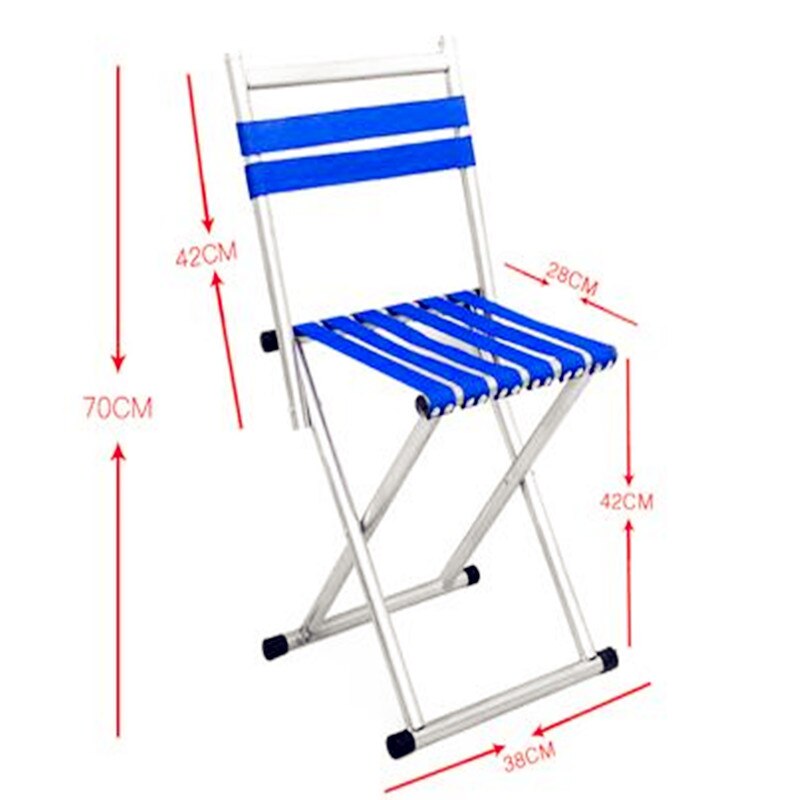 Silla meubles en rotin en osier plissables Tables et chaises d'extérieur pliant Mazha petit tabouret banc Portable chaise de pêche loisirs: Kaki foncé