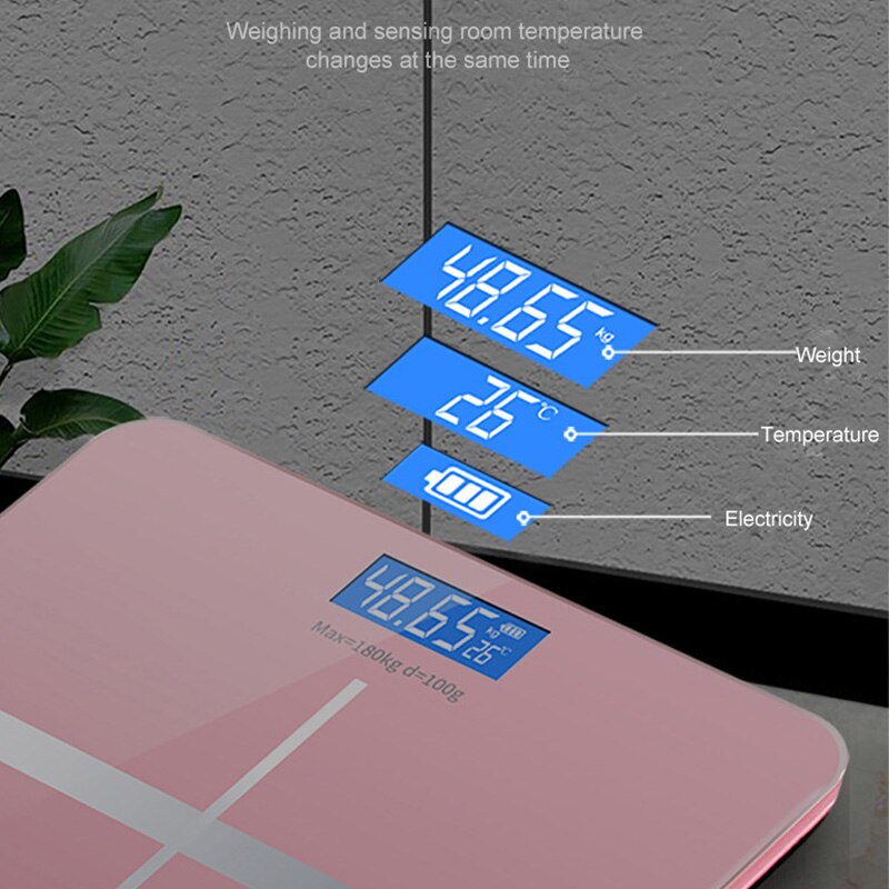 Weight Scale Bluetooth Body Fat Accurate Mobile Phone Analyzer App BMI Smart Electronic Composition Analyzer Bathroom