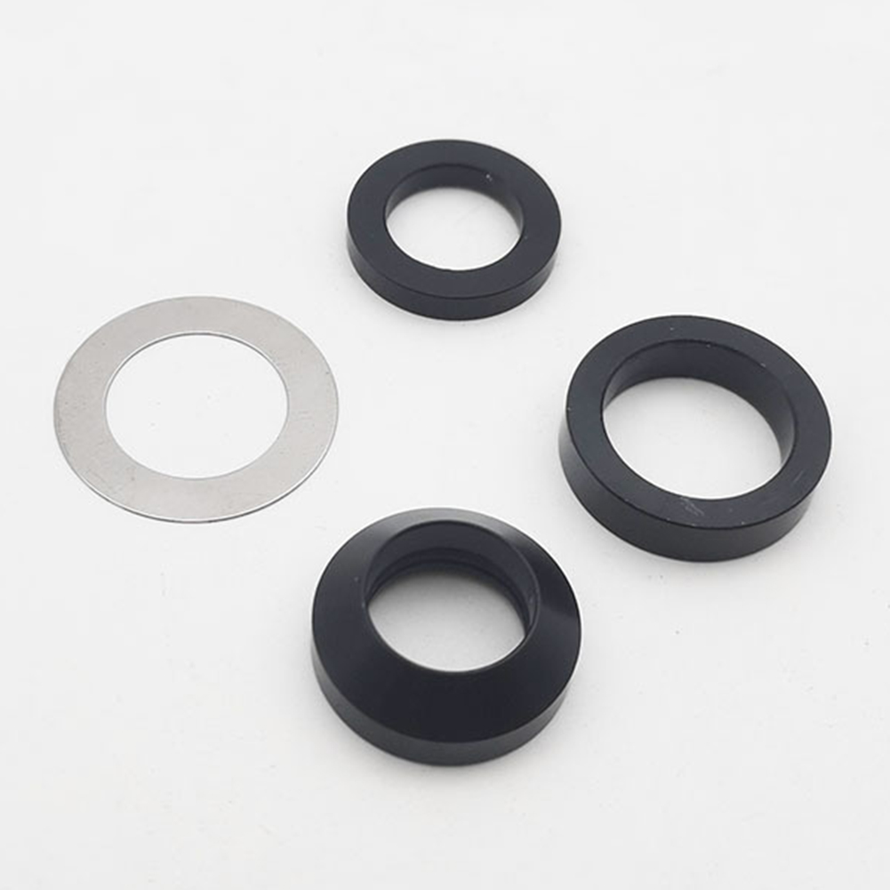 Fahrrad Steckachse Unterlegscheibe M15 Naben Achse Flache/Konische Unterlegscheiben x 3/7,5 mm M15 x 0,2/5 mm Naben Rohrwelle Spieße Unterlegscheiben
