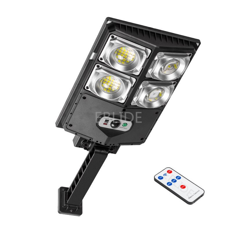 8000W 504LED Solar LED Street Light Waterproof PIR Motion Sensor Smart Remote Control Lamp Outdoor Garden Security Wall Light: 120LED