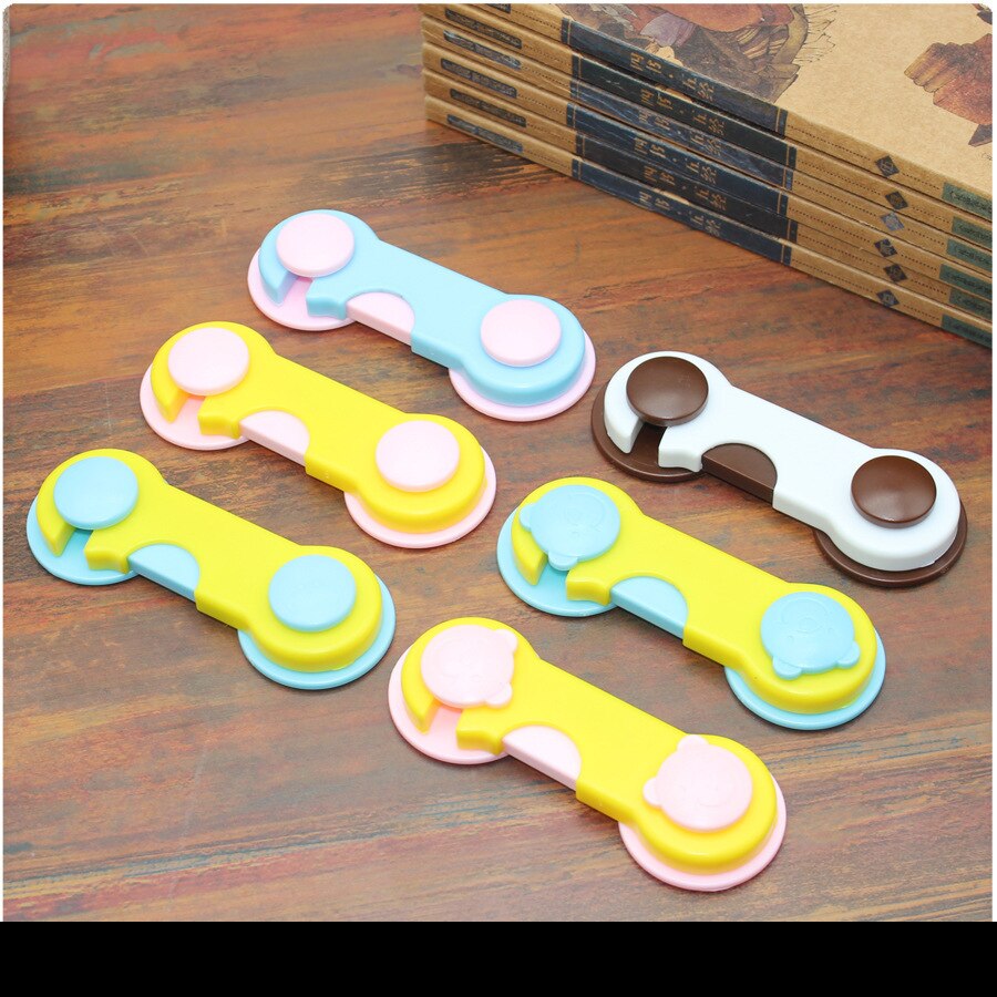 1 Pcs Baby Security Drawer Latches Plastic Cabinet Lock Child Safety Baby Protection From Children Safe Locks for Refrigerators