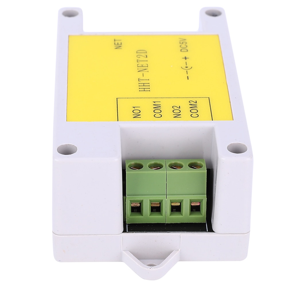 2 kanal  dc5v industriel ethernet ip netværk relæ modul fjernbetjening enhed ethernet til  rs485 fjernbetjening hht-net 2d