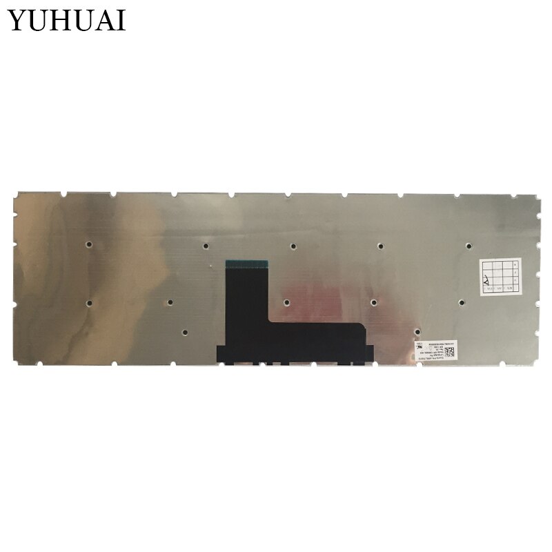 Nowa rosyjska klawiatura robić laptopa Toshiba satelita L50-B L55-B L55DT-B S50-B S55-B czarna/biała klawiatura RU