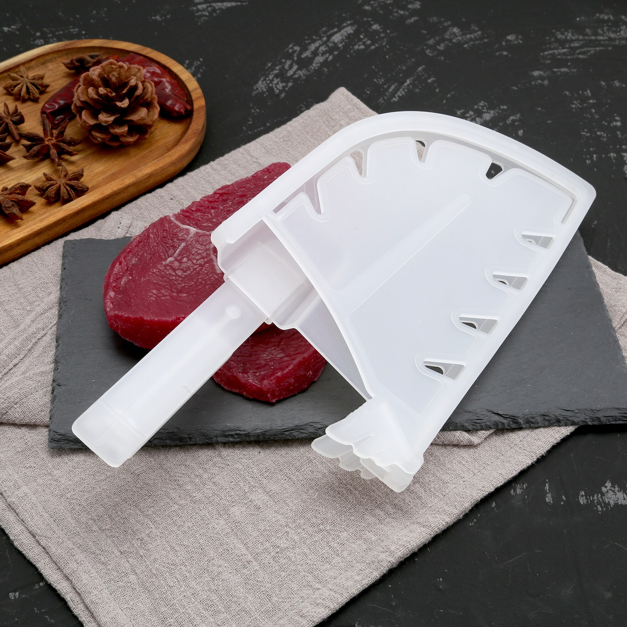 Knife Scabbard Plastic White Black Knives Sheath Case Belt Loop Butcher Knife Cover Edge Protection Case Knife Sleeve Tools DIY