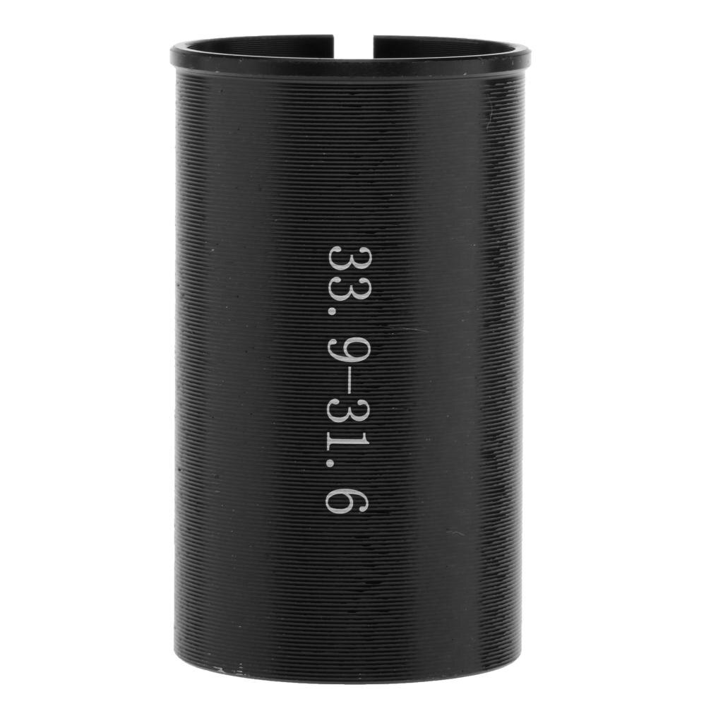 15 Sizes Bike Seatpost Shim Adapter Universal Bicycle Seat Post Pole Size Adapter Aluminium Alloy 25.4-36mm Bicycle Parts: 31.6 to 33.9