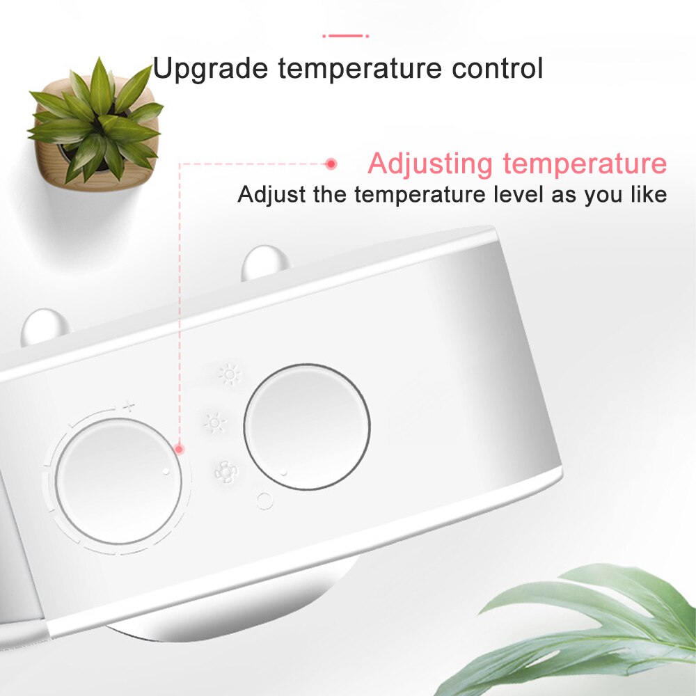 2000W Electric Fan Heater Temperature Control Third Gear Heaters Christmas Winter Household Energy-saving Electric Heaters