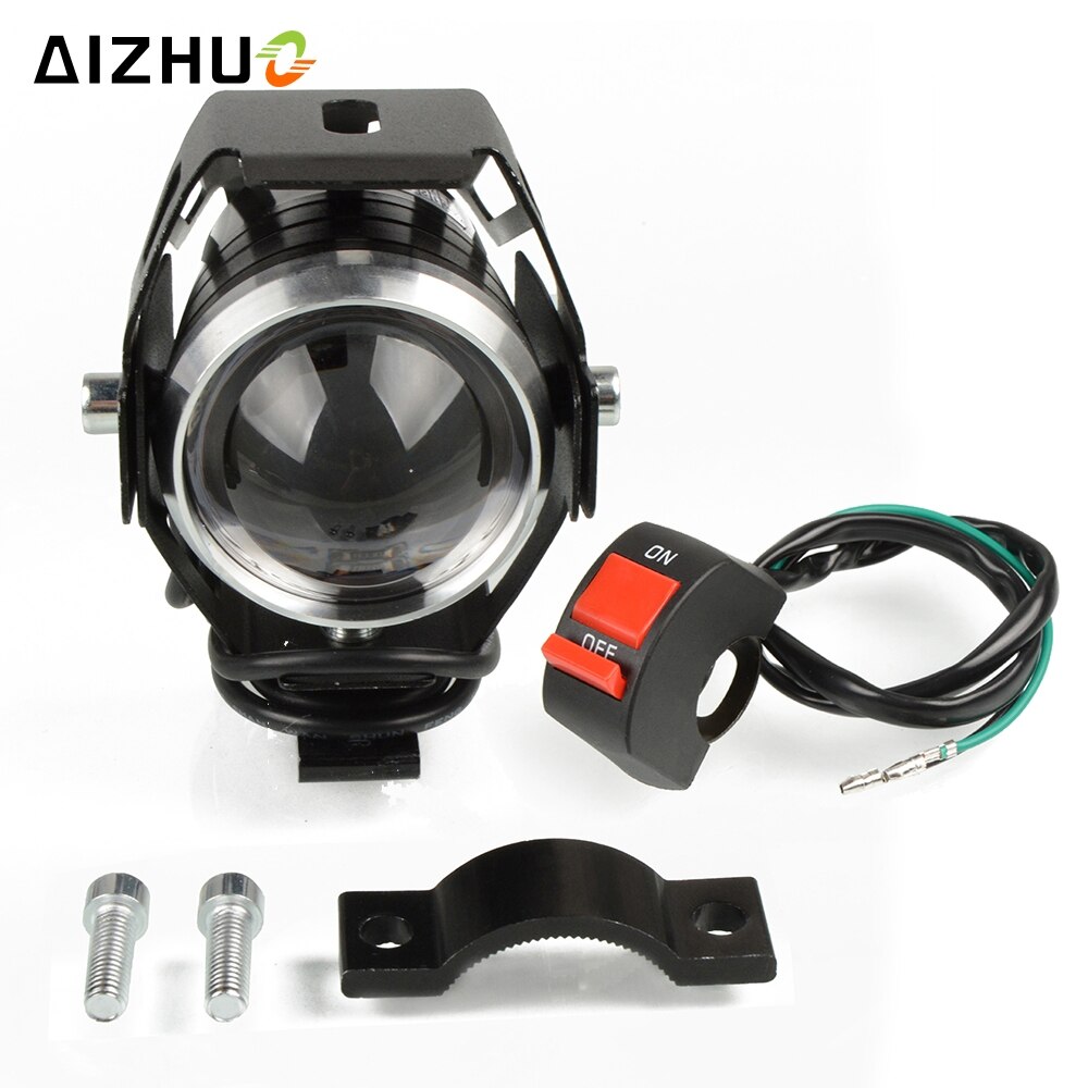 POUR YAMAHA FZ16 FZ8 FZ6 FZ25 FZ10 FZ09 FZ07 FZ1 FAZER FZ8 FZ6R FZ 01 Moto Phares Phares Projecteurs Antibrouillard Tête Lumière: 1 piece-switch
