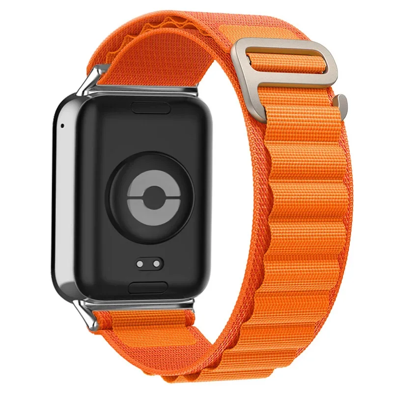 Correa de nailon para Xiaomi Redmi Watch 4 5, pulsera elástica ajustable, accesorios para iWatch Mi Band 8 Pro/9 Pro: M / Beige