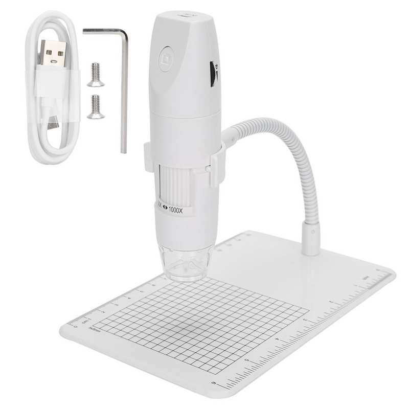 Wireless Microscope Camera USB Microscope 1000X Microscope Camera Digital Microscope for Astronomers with Larger Screen