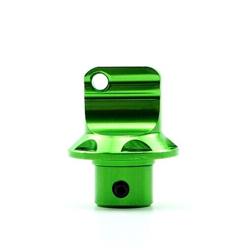 Scooter modifié cyclomoteur CNC en alliage d'aluminium porte-clés chaîne pour moto: Green 2