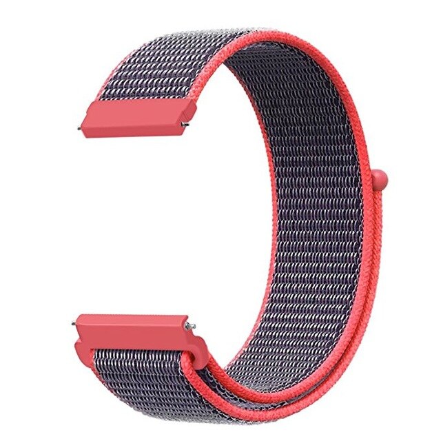 Nylon Loop Strap for Garmin Forerunner 245 M /Garmin vivoactive 3 Forerunner 645 Smart Watch Wrist Bracelet Watchband