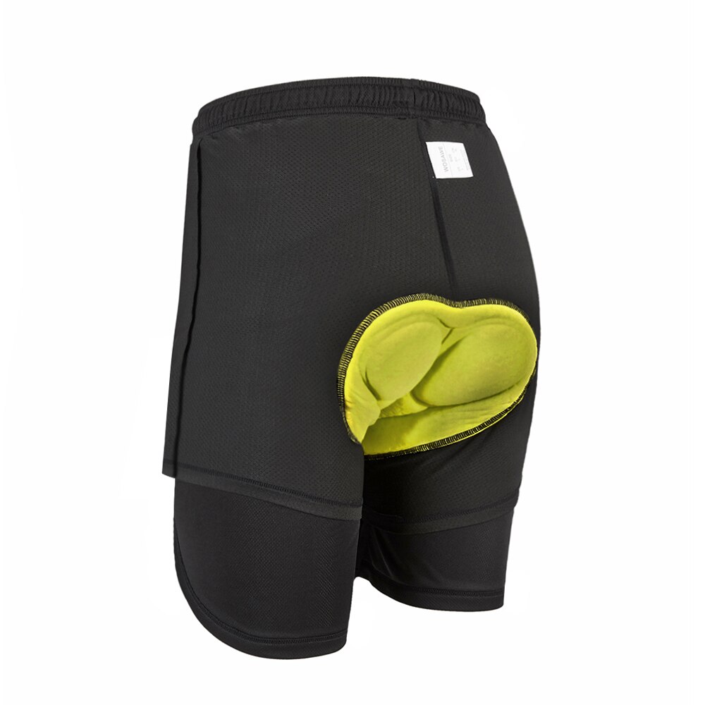 WOSAWE-pantalones cortos de ciclismo para hombre, resistentes al viento, transpirables, de ruta cuesta abajo, con Paddeds