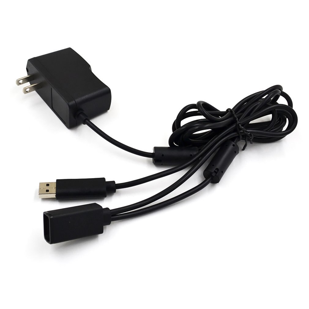 USB AC Power Supply Adapter Cable for Xbox 360 XBOX360 Kinect Sensor Best replacement for the original AC power adapter
