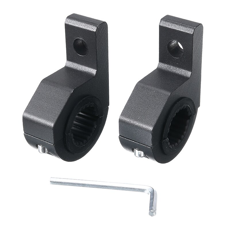 Soporte de faro LED de trabajo, abrazadera de tubo, montaje para vehículos todoterreno, coches, camiones, barcos, accesorios para automóviles, 2 uds.