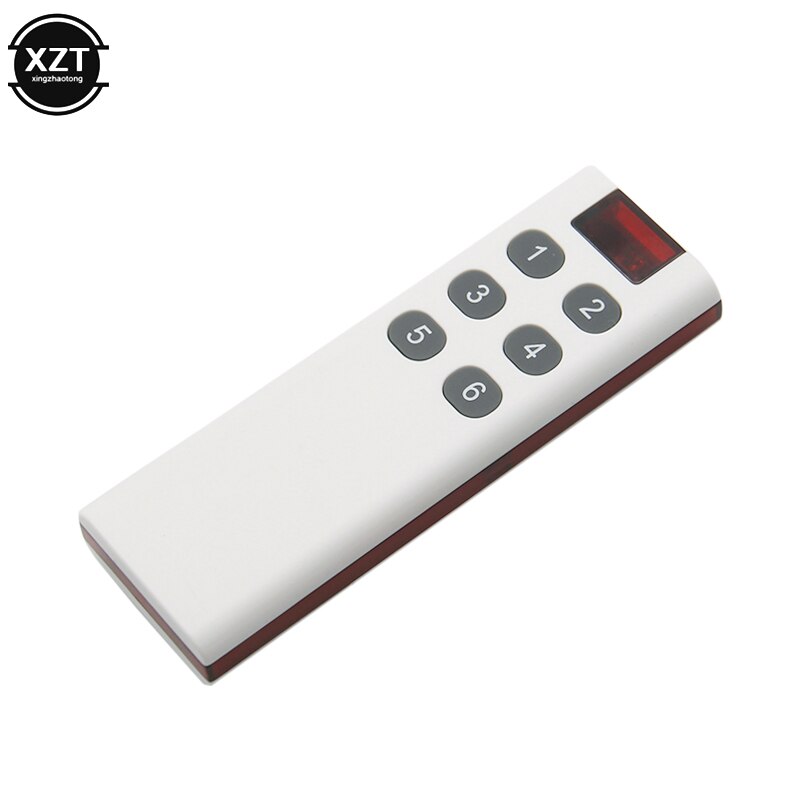 433MHz Wireless Learning Code Digital Remote Control Transmitter for Remote Switch 1/3/6/8/10 Button for 2262/EV1527 Electric
