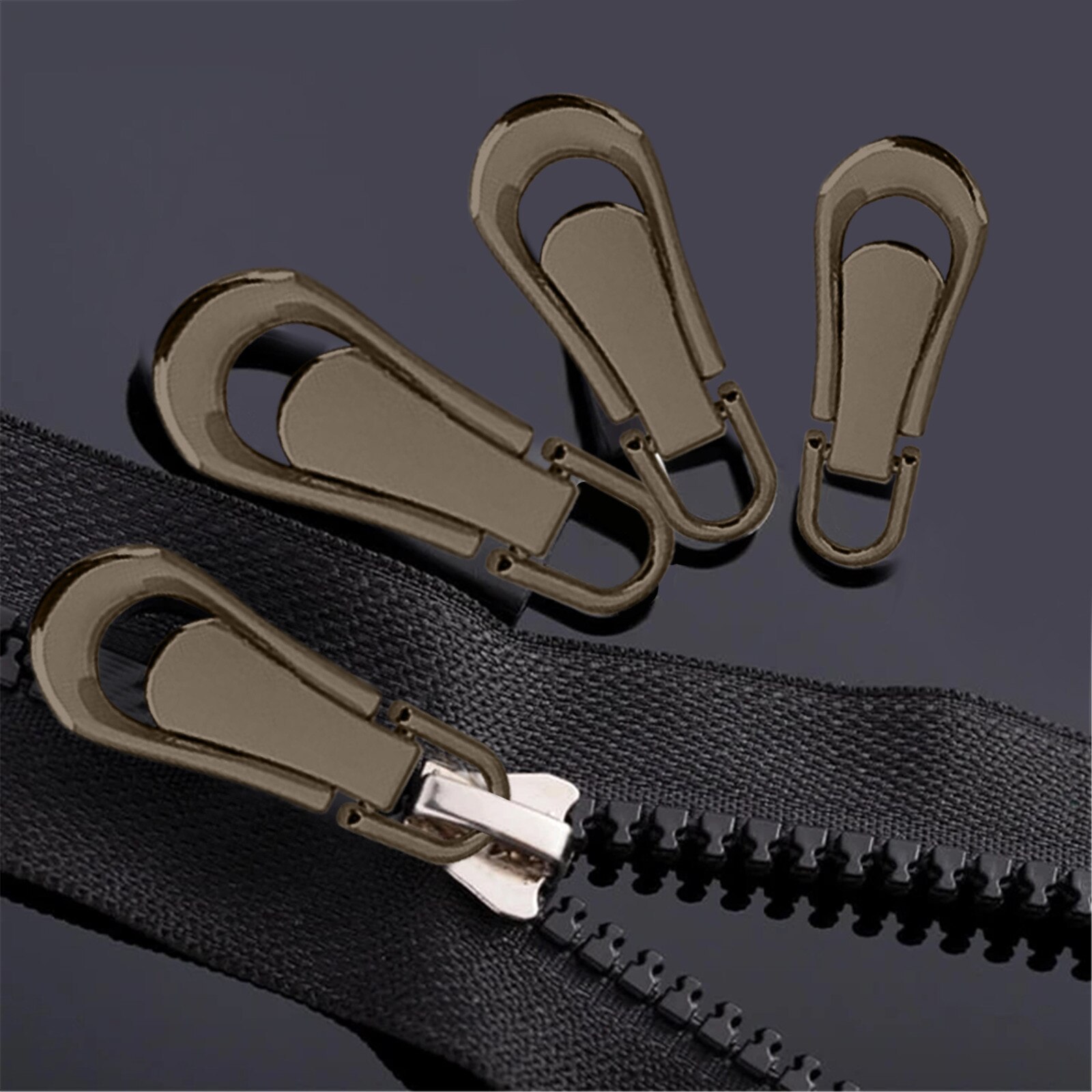 Zipper Sliders Multifunctional Detachable Zipper Puller Set DIY Sewing Supplies Zipper Lightning Repair Kits zamki błyskawiczne