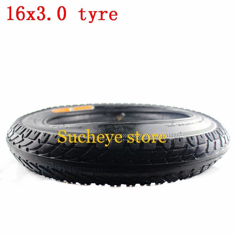 16*3.0 bicicletta elettrica pneumatici 16x3.0 pollici gomma Della Bicicletta Elettrica della bici pneumatico intera vendita uso di Alta qualità CTS 16 pollici della rotella del pneumatico