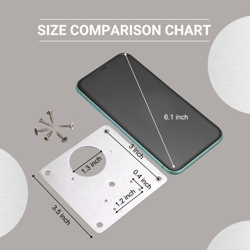 Scharnier Reparatie Plaat Opvouwbare Tafel Kast Deur Hinger Roestbestendig Staal Home Improvement Meubelen Deur Scharnier Accessoires