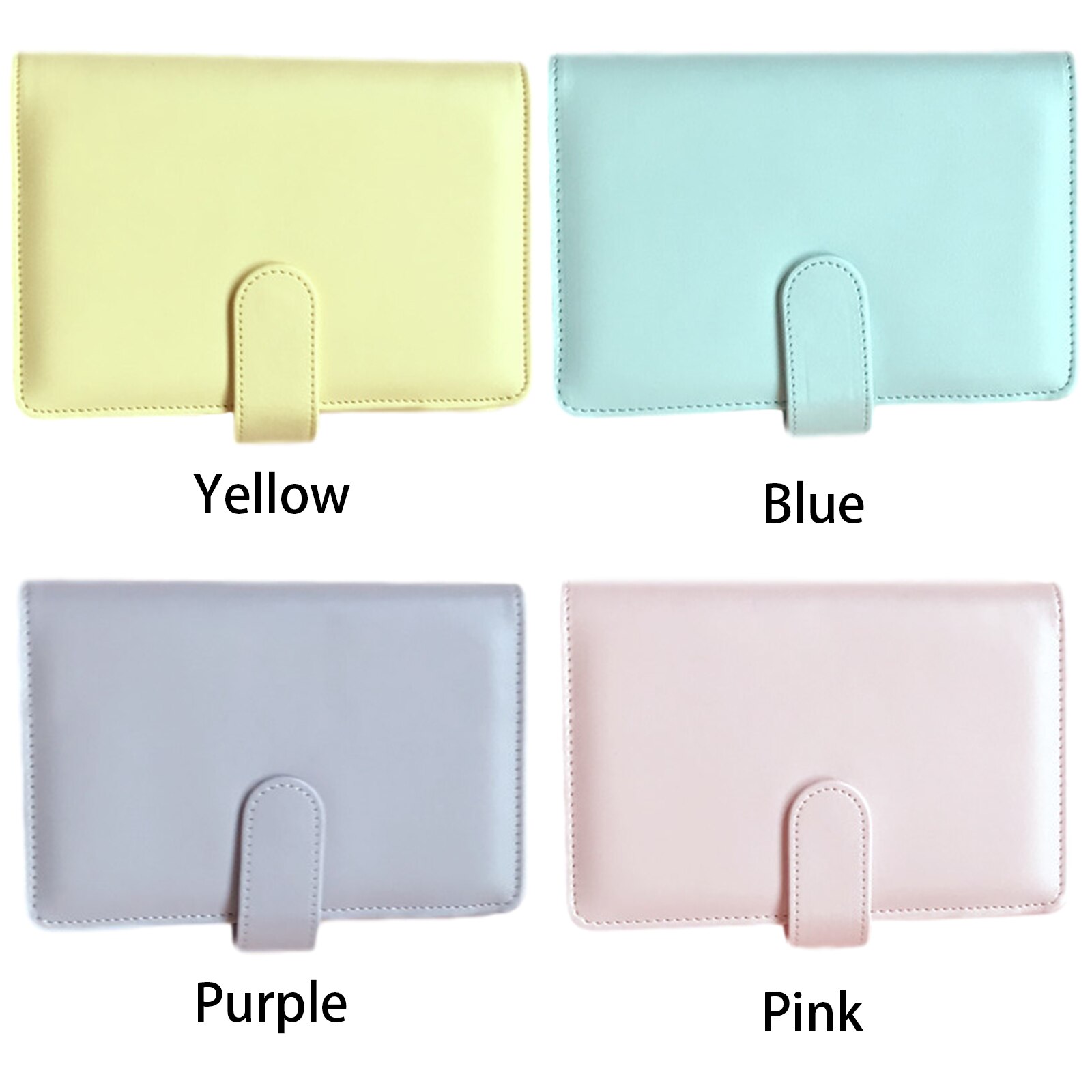 Leather Notebook Cover Notebook Hard Cover Notebook Binder Paper Journal PU Planner Binder Diary with A6 filled PU Leather Cover