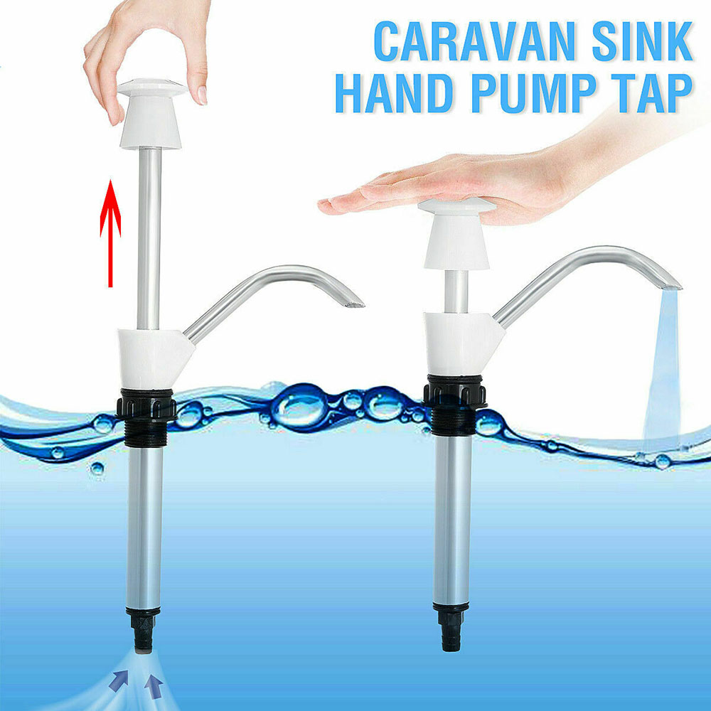 Caravan Sink Water Hand Pump Tap Camping Trailer Motorhome Rv 4wd Replacement