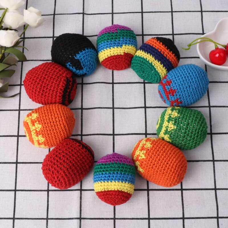 Handgemaakte Sacks Footbag Speelgoed Ballen Magic Jongleren Bal Kid Outdoor Speelgoed Zachte Bal Footbag Speelgoed