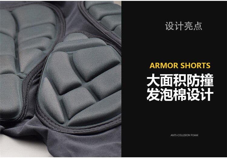 Ghost racing  yw094 motorcykelshorts utomhussport skyddshorts höftskyddsskydd pansar snowboard skatebyxor motorshorts