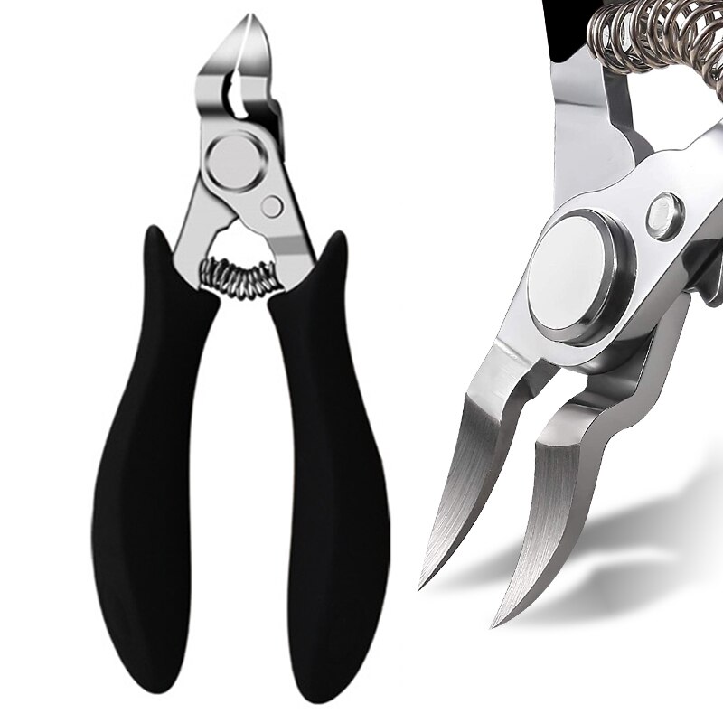 1Pcs Toe Nail Clippers Manicure Pedicure Cutters Nippers Podiatry Claw Cutter Cuticle Scissors Cut Toenails Tools