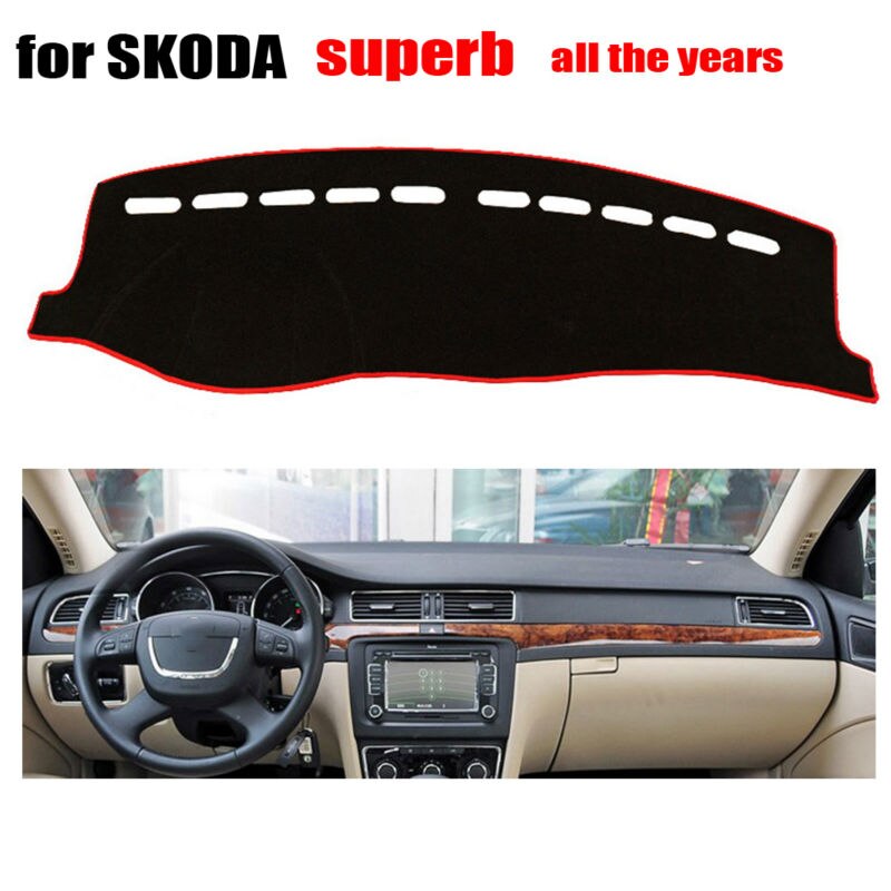 ! auto dashboard covers mat voor SKODA Superb alle jaar linksgestuurde