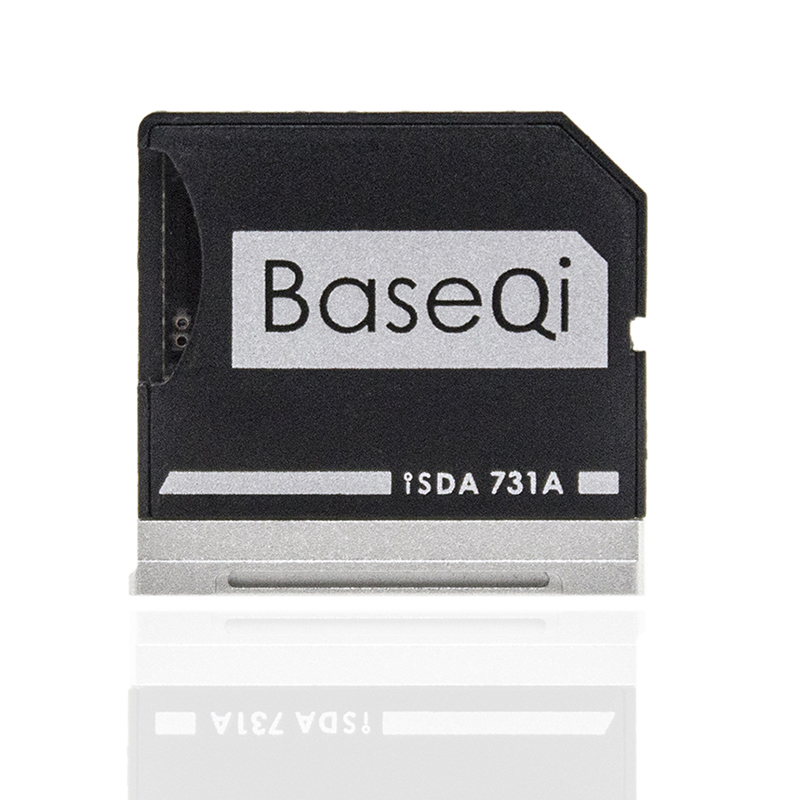 Base qi dell 731a drive discreto, adaptador de cartão micro sd/tf para leitor de cartão sd para dell xps de 13 polegadas