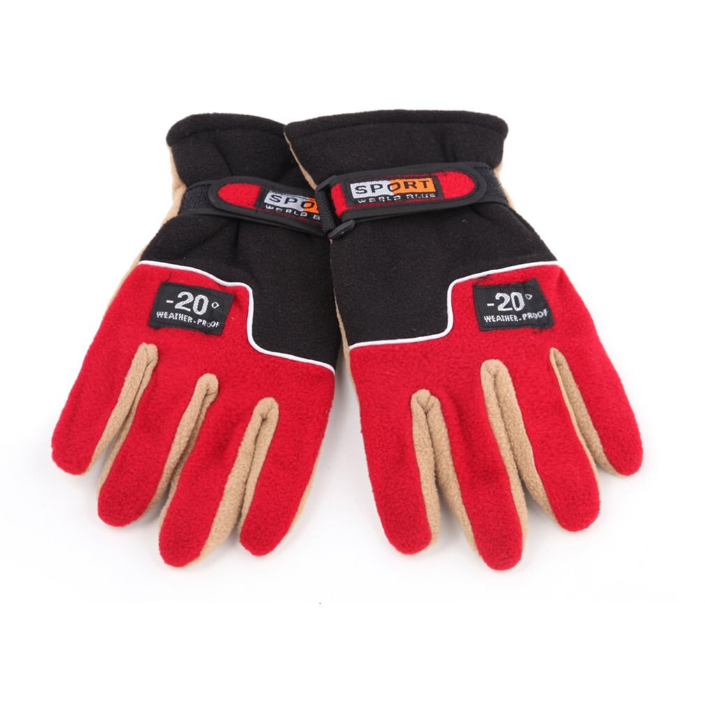 Vinter varmare vindtät full finger män kvinnor sporthandskar unisex motorcykel ridning skidhandskar snö snowboard skidhandskar