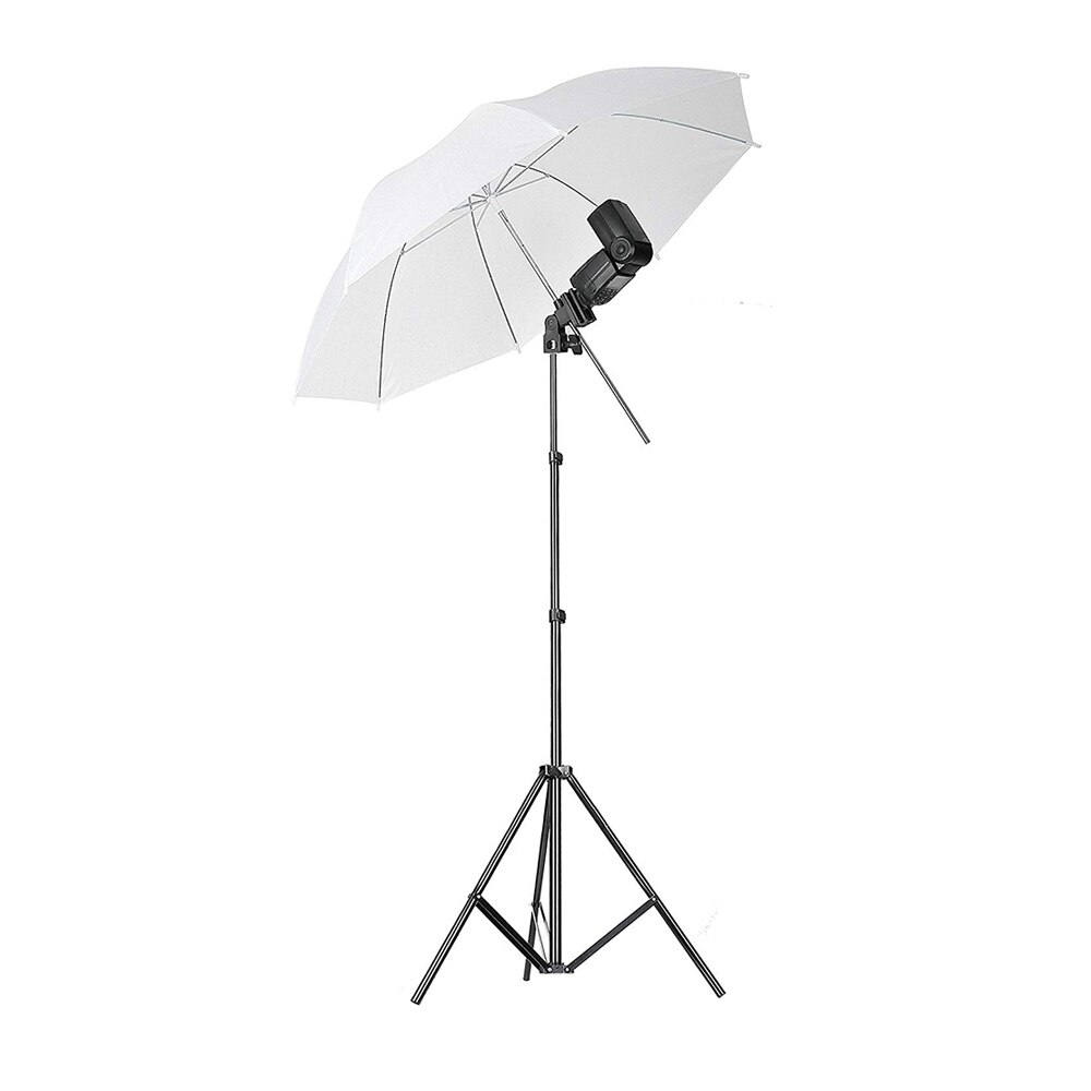 2 stk 83cm 33 tommer bærbar hvid flash diffusor blød paraply fotostudio tilbehør