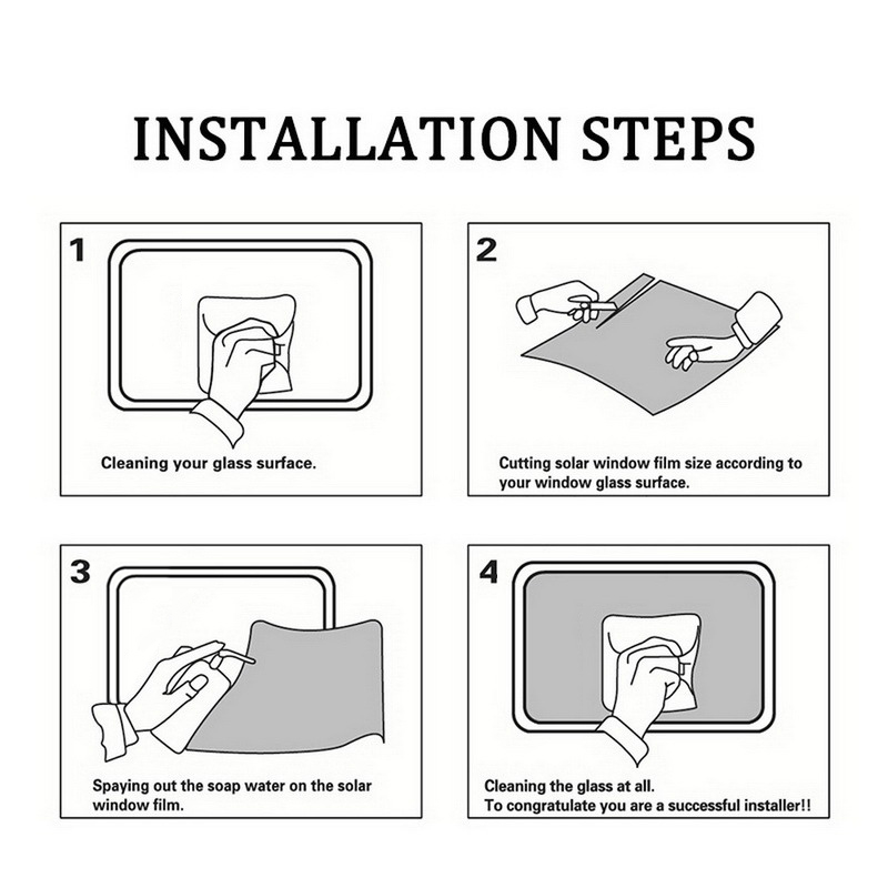20 x 150cm autofenster-sonnenschutzfolie, autofenster-tönungsfolie, frontscheiben-sonnenschutz, uv-schutz, wärmedämmaufkleber