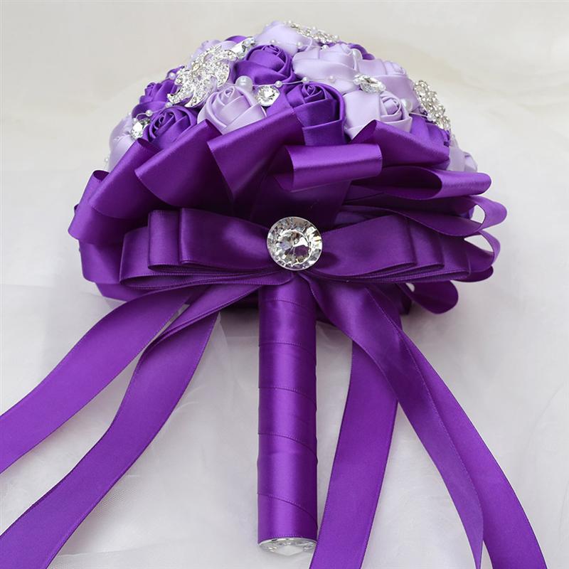 Bruid Bruiloft Boeket Lint Bruidsboeket Bloem Bridal Bruid Bruiloft Boeket