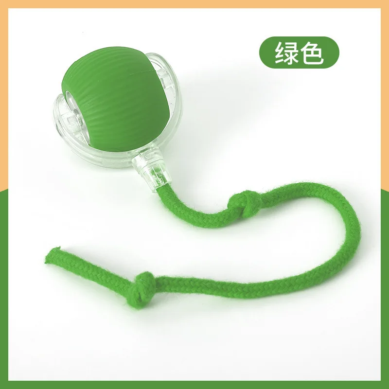 Kattenspeelgoed Interactieve slimme bal Gatos Indoor Automatische rollende magische bal Elektronische interactieve kattenspeelgoed Kattengameaccessoires: green
