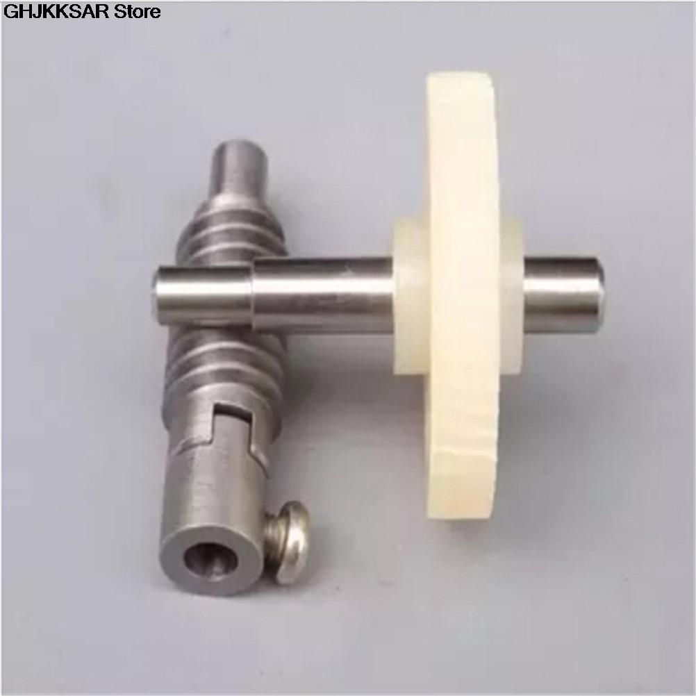 1Set Plastic Worm Reduction Gear Set Metalen Wiel Snelheidsreductiemiddel Gearset Voor Diy Accessoire Tool Onderdelen