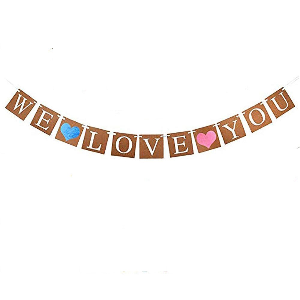 I AM One Birthday Banners Boy Or Girl Birthday Garlands One 1st Birthday Banners We Love You Happy Birthday Decor Kids Boy Girl