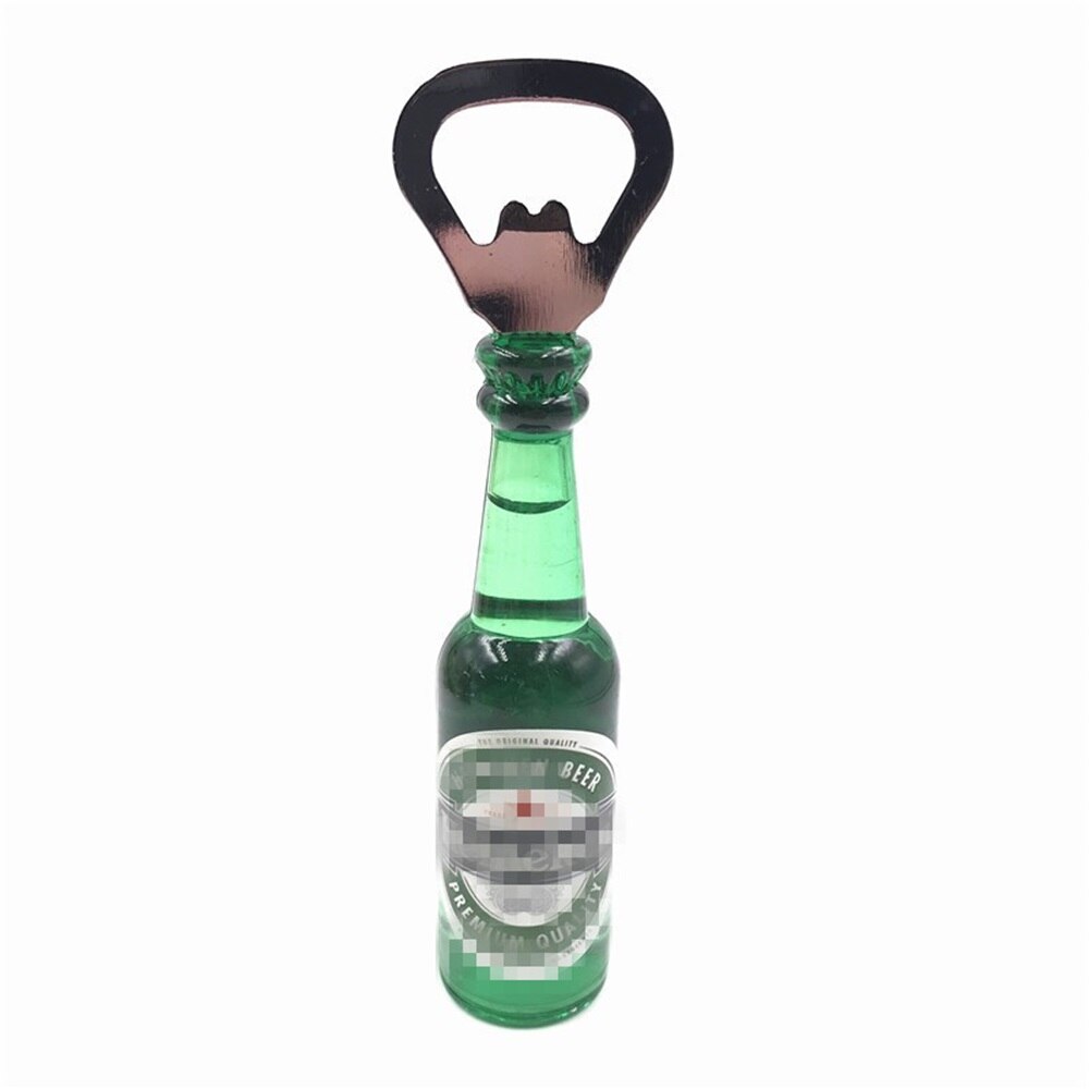 3D Koelkast Magneet Simulatie Bier Coke Whiskey Opener Mini Wijn Fles Soda Kurkentrekker Vloeistof Kan Flow Keuken Decor: O