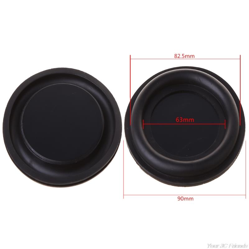2 stk 75/90/92/139mm audio bas membran vibrationsmembran passiv radiator højttaler reparationsdele til gør-det-selv-hjem  o27 21