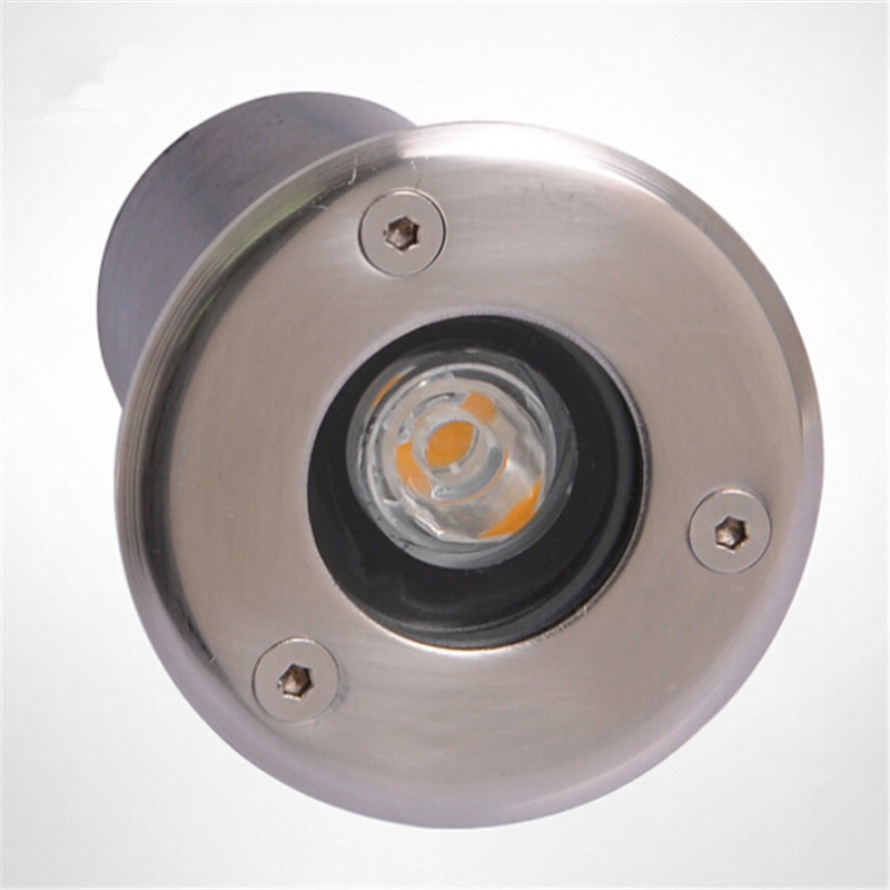 3 W CE RoHS 85-265 V/DC12V Verzonken Verlichting IP68 Outdoor Lamp LED Spot Floor Yard LED Ondergrondse licht Lamp