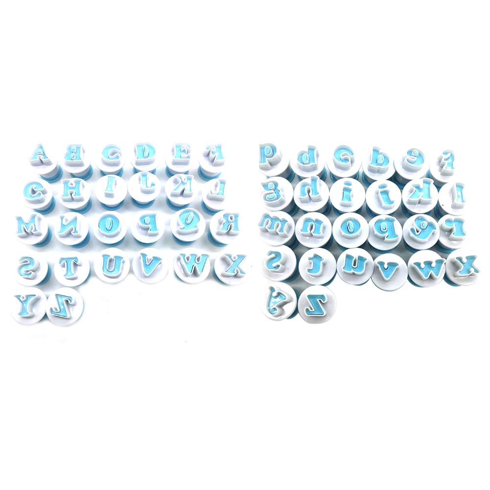 10/26Pcs Alfabet Nummer Brief Cookie Biscuit Stempel Mold Cake Cutter Embosser Mould Tool Taart Letters Cutter Droshipping